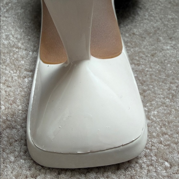 Jason Wu Cream Pointed Mules - Picture 9 of 12